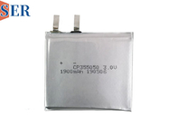 3.0V 1900mAh Ultra Thin Battery CP355050 Soft Packing Lithium Manganese Dioxide Pouch Battery