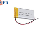 3.0V Ultra Thin LiMno2 Soft Battery CP401725 Disposable Li-MnO2 Pouch Battery