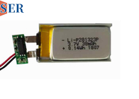 LP281323 3.7v 38mAh Rechargeable Lithium Polymer Battery With FPC Cable For Wireless Earphone