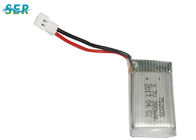 Flexible Lithium Polymer RC Drone Battery 752035 3.7v 380mah 20C 30C High Discharge Rate