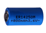 LS14250M Li SOCl2 Lithium Primary Battery 1/2AA Size R6 ER14250M 800mAh For CNC Machine Tools