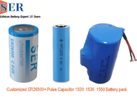 90mAh SPC1520 Li SOCL2 Battery ER Super Capacitor Battery
