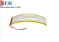 Customizable Li Poly Battery 3.7V Flexible Curved Lithium Polymer Ion Safety Curved Lipo Battery
