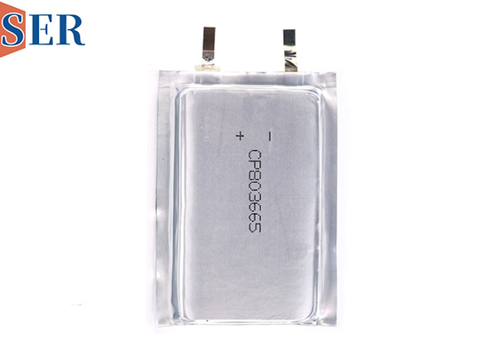 SER CP803665 Limno2 Ultra Thin Battery 3.0V Primary Soft Package Lithium Manganese Battery