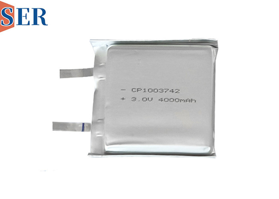 CP1003742 Li MnO2 Non Rechargeable Lithium Battery 3V Soft Pack Primary Battery