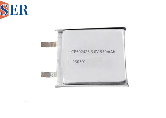 CP502425 CP502525 Lithium Manganese Soft Pack Battery 3.0V Li-MnO2 Soft Pouch Cell For RFID IoT LoRa Alar