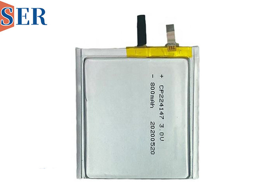 CP224147 Prismatic Ultra Thin Battery 3.0V 750mAh Primary Intelligent Card Battery