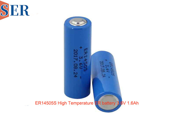 3.6Volt Primary High Temperature Lithium LiSOCL2 Battery ER14505S AA Size For Utility Meter