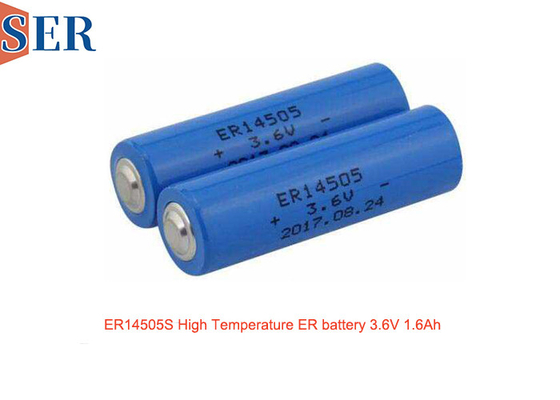 3.6Volt Primary High Temperature Lithium LiSOCL2 Battery ER14505S AA Size For Utility Meter