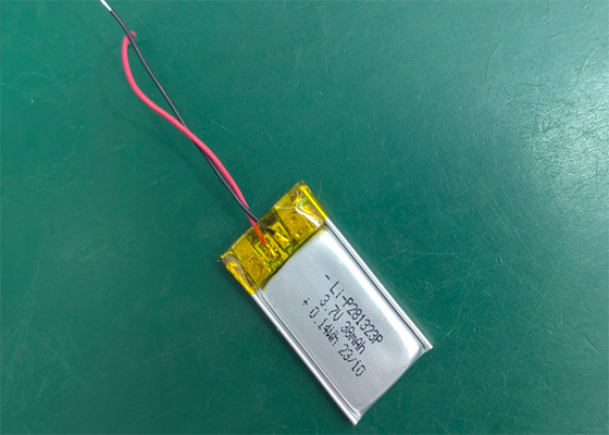 LP281323 3.7v 38mAh Rechargeable Lithium Polymer Battery With FPC Cable For Wireless Earphone