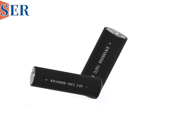 ER14505 3.6V AA Size Primary Li SOCL2 Battery Ranging From -55 To 165°C For Oil Drilling