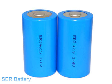 LS33600 / ER34615 D size 3.6V 19000mAh R20 Lithium primary Li-SOCI2 Battery