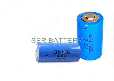 Customized 2/3A Li SOCL2 Battery ER17335 3.6 Voltage 1900mAh For Miner Light