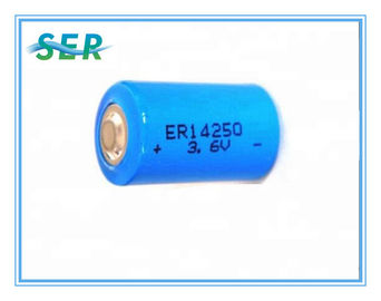 Gas Meter Li SOCL2 Battery  , 1/2AA ER14250M Battery 3.6V 750mAh Power Type