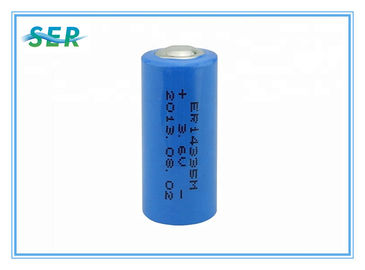 Spiral Type 3.6V 1200mAh Lithium Primary Battery 2/3AA Size ER14335M For Water Heating Meter