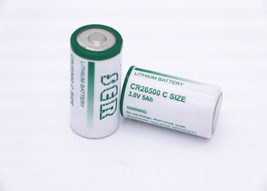 Primary C Size Lithium MNO2 Battery CR26500 High Discharge Current Long Shelf Life