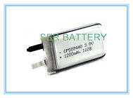Electronic Lock Flexible Ultra Thin Battery Primary Cell CP202540 3.0V 350mAh Capacity