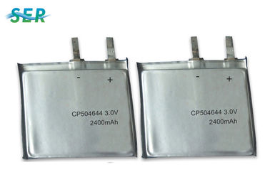 Primary Lithium Ultra Thin Battery CP504644 3.0 Voltage 2400mAh RFID Application