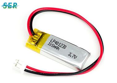 3.7V rechargeable lithium polymer battery 401230 for bluetooth headset