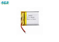 Small Lithium Ion Polymer Battery 502025 3.7V , Lithium Polymer Cells 210mAh