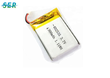 3.7V Rechargeable Lithium Polymer Battery LP402535 PCM Wire For Digital Products