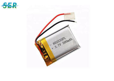 Long Cycle Life Lithium Polymer Rechargeable Battery 3.7V 602535 For MP3 MP4 Player