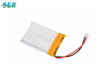 383450 High Voltage Lithium Polymer Batteries , 600mAh Rechargeable Lipo Battery For GPS Phone