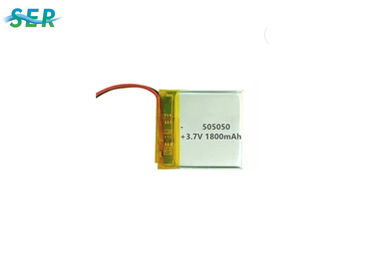 High Capacity Lithium Polymer Battery Lipo 505050 3.7V Rechargeable With Protection Board