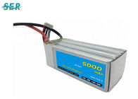 5000mAh RC Car Battery High Capacity Discharge Rate 25C 22.2V Long Cycle Life