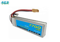 High Discharge LiPO Battery Pack , 6S1P RC Helicopter Battery 22.2V 4400mAh 35C