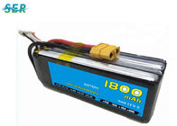 1500mah 14.8v 70c RC Car Battery Pack , RC Airplane Batteries 800 Cycle Life