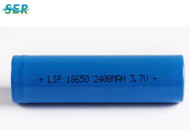 Stable Safe Lithium Ion AA Battery , 18650 Lithium Ion Rechargeable Cell 3.7V 2400mah