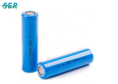 High Drain Battery Rechargeable Lithium Ion 18650 3.7V 2600mah For Lamps / Lanterns