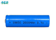 High Drain Battery Rechargeable Lithium Ion 18650 3.7V 2600mah For Lamps / Lanterns