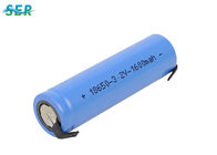 3.2V 1500mAh Lithium Iron Phosphate Battery Cells , Lithium Iron Phosphate Car Battery IFR 18650