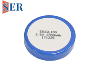 ER32L100 Button Cell High Temperature Wafer Type ER32100T 1/6 D Primary Lithium Thionyl Chloride Battery