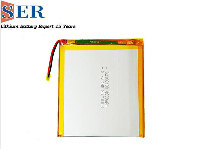 32100100 Lipo 3.7V 5100mah Lithium Polymer Battery For Tablet Consumer Electronics