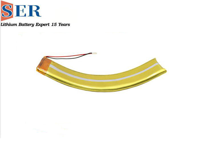 Customizable Li Poly Battery 3.7V Flexible Curved Lithium Polymer Ion Safety Curved Lipo Battery
