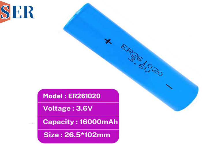 17000mAh 3.6V Li SOCL2 Battery ER261020 ER341245 ER321270 For Electronic Devices