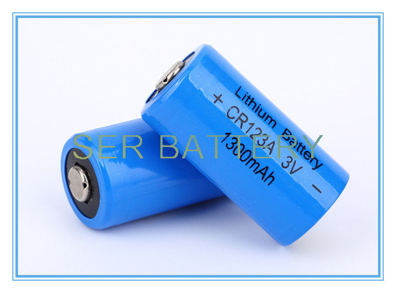 Camera Shaver Limno2 Battery , 1500mAh Lithium Battery Cells CR17335 CR123A 3.0V
