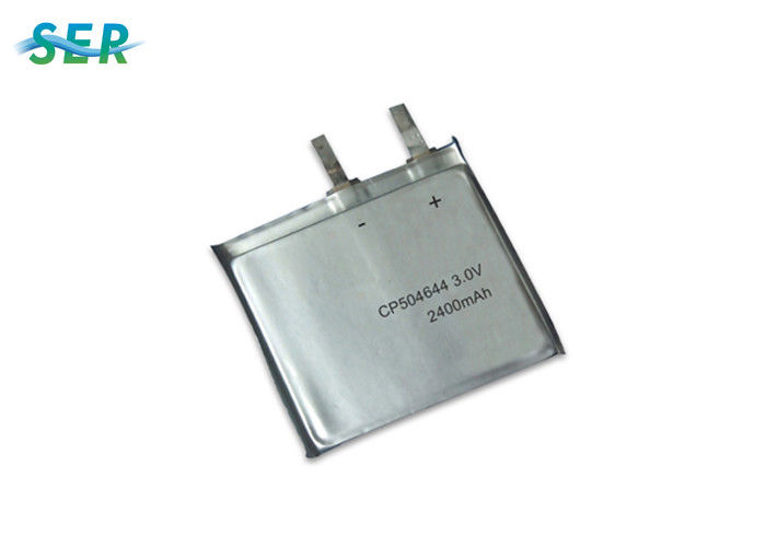 Primary Lithium Ultra Thin Battery CP504644 3.0 Voltage 2400mAh RFID Application