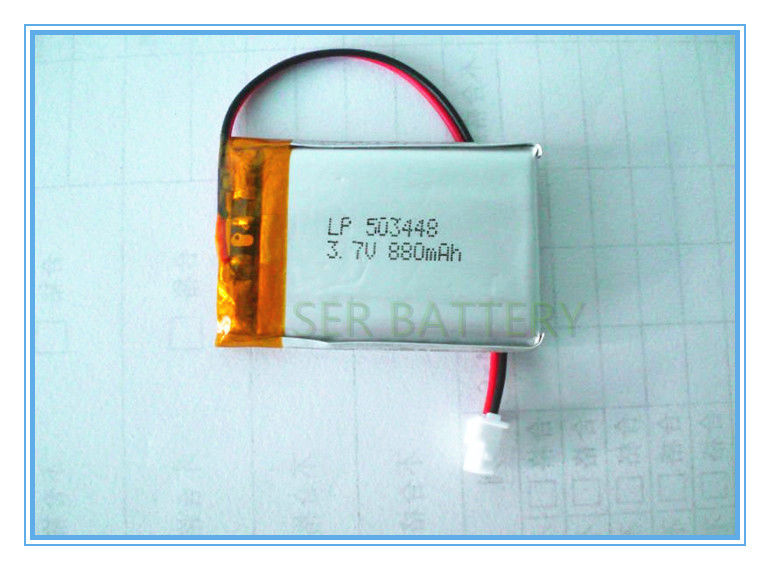 Customized Rechargeable Polymer Battery Cell GPS 053448 3.7V Li - Po 503448