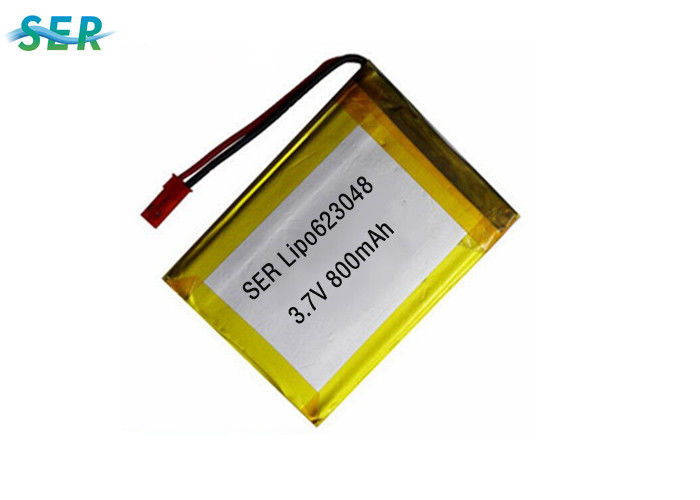 Rechargeable Lithium Polymer Battery Lipo Pack 3.7 Volt 623048 For MP3 / GPS