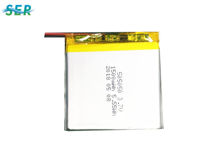 High Capacity Lithium Polymer Battery Lipo 505050 3.7V Rechargeable With Protection Board