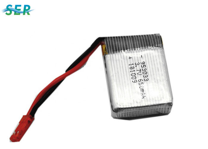 Lipo RC Drone Battery 3.7V 650mAh 25C High Discharge Rate 953033 Rechargeable