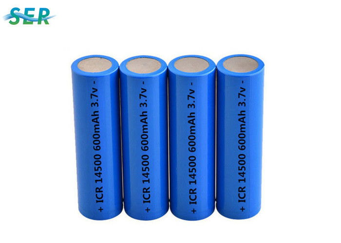 AA Size Lithium Ion Rechargeable Battery Pack 14500 3.7v 700mah For Electric Toothbrush