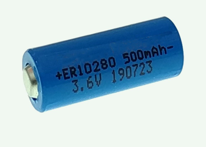 ER10280 Li SOCL2 Battery 500mAh Wire Lithium Thionyl Chloride For Military Radio