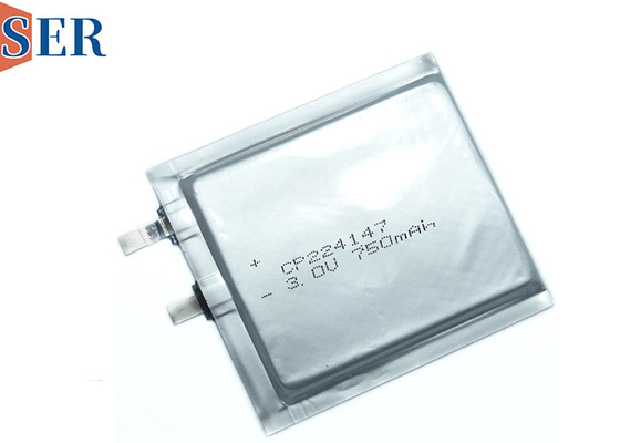 Non Rechargeable Limno2 Ultra Thin Battery CP224248 3.0V CP Soft Pack Battery For Smart Card