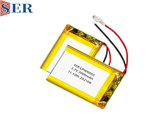 Li - Ion Pouch Lipo 606065 Lithium Polymer Battery 3.7V 7.4V 11.1V 2500mAh