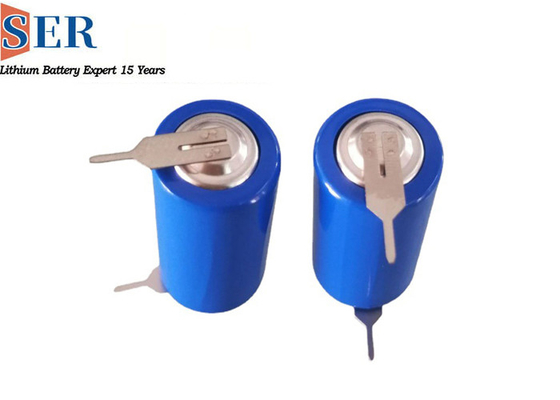 Cylindrical Li SOCl2 Battery High Voltage 3.6 V ER17450m For Gas Meter NB-IoT Meter